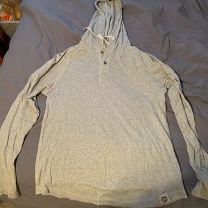 A grey hoodie